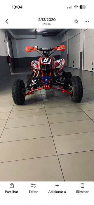 Honda Trx 450 matriculada