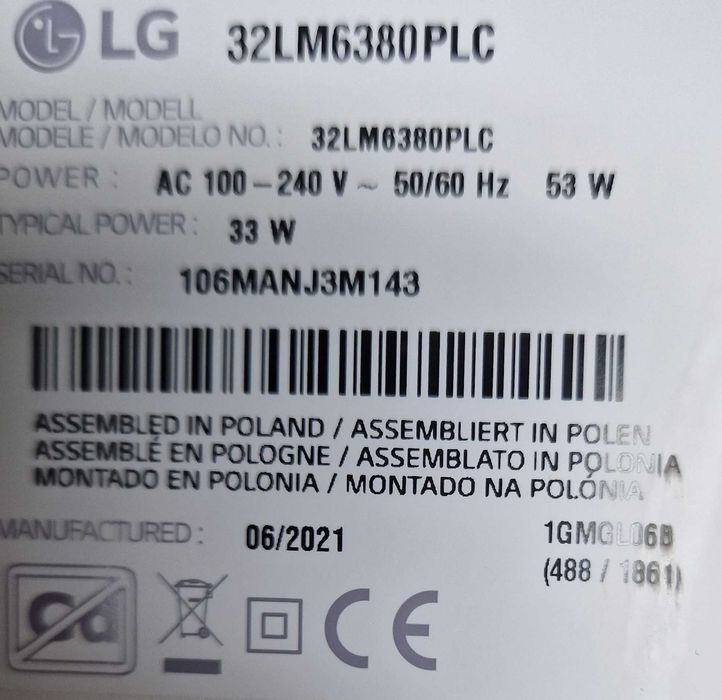 Placa Principal LG: EAY645489O8