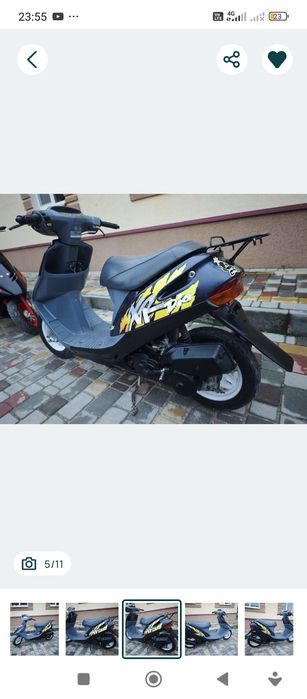 На ходу honda dio 27