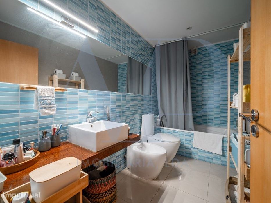 Apartamento T1 com Terraço em Fermentões
