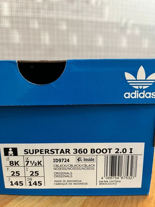 Śniegowce dziecięce adidas Originals SUPERSTAR 360 BOOT 2.0