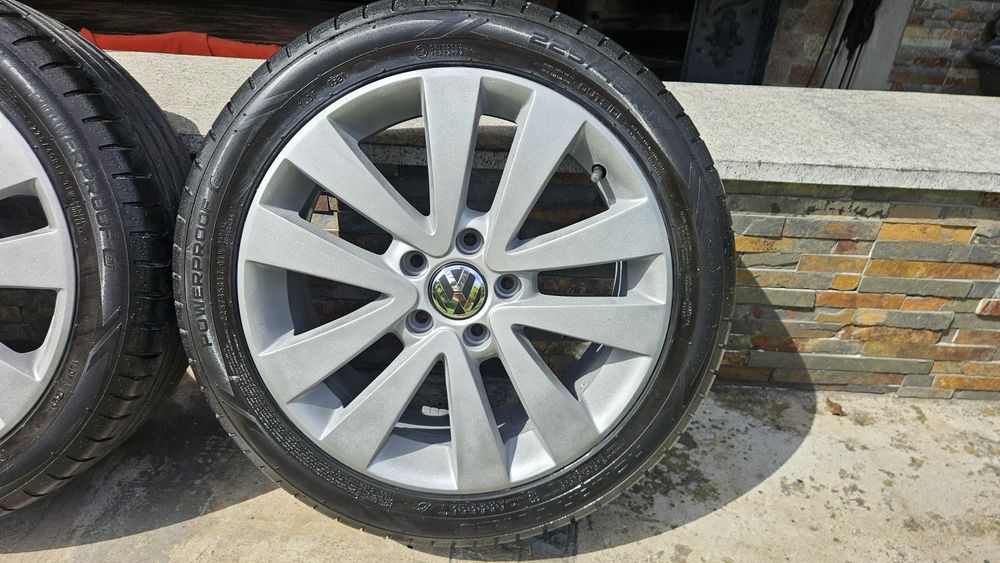 Koła Alufelgi Ronal VW Golf GTD GTi RS 5x112  225/45R17 Oryginalne Nokia