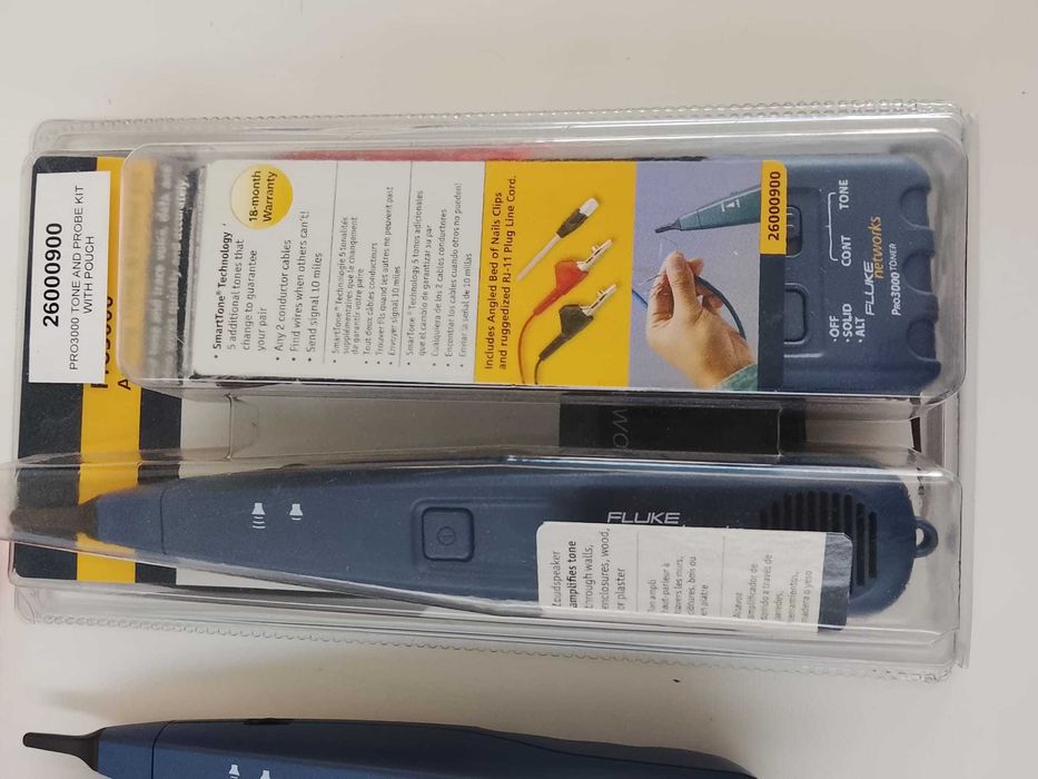 Fluke Pro3000 Novo – Localizador de Cabos Profissional + Acessórios
