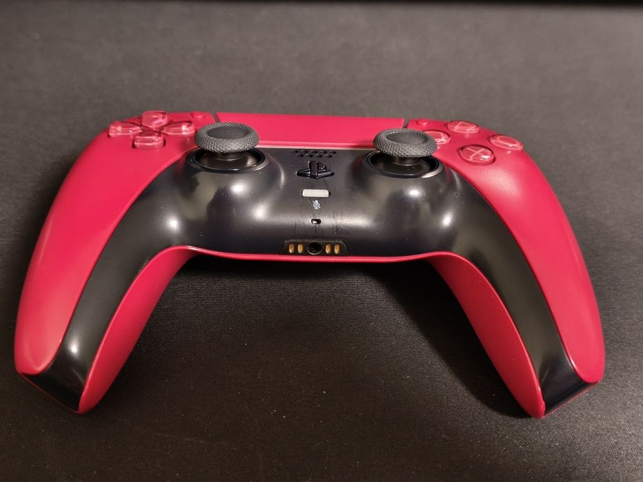 DualSense cosmic red com joysticks TMR Favor Union