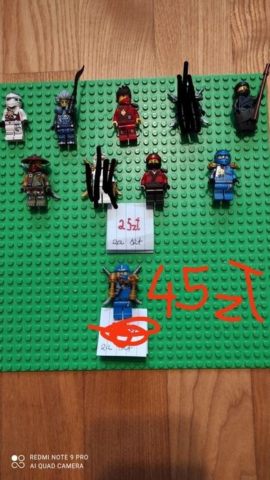 Lego ninjago figurki