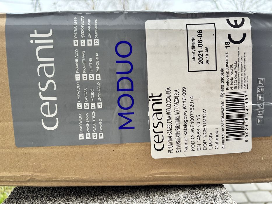 Umywalka Cersanit Modulo 50