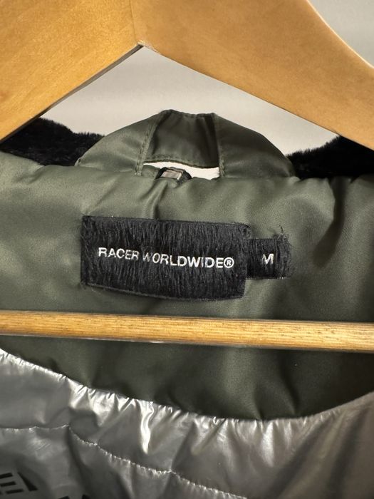 Green Aviator bomber M racer worldwide