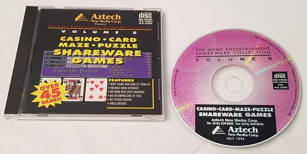 AZTECH 7 cd games