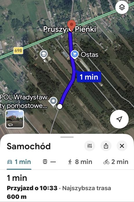 Działka 4814m2 z możliwością budowy.