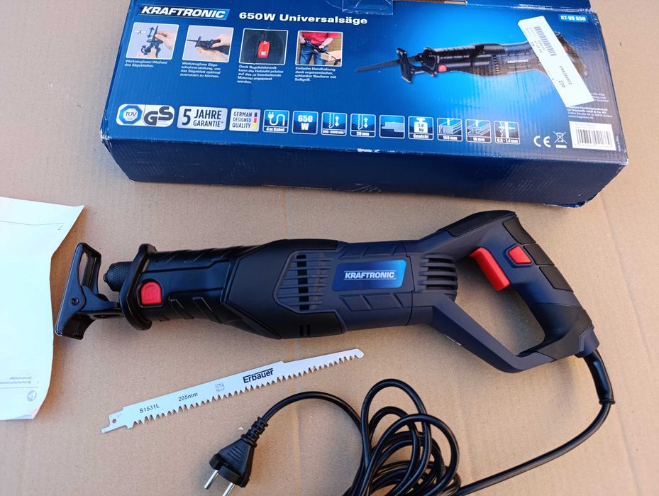 Piła szablasta lisi ogon 650W Kraftronic KT-US 650 / Einhell