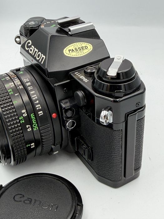 Canon AE 1 Program + 50mm 1.8 FD top stan po serwisie Czarna Piękniść Nowe uszczelnienia