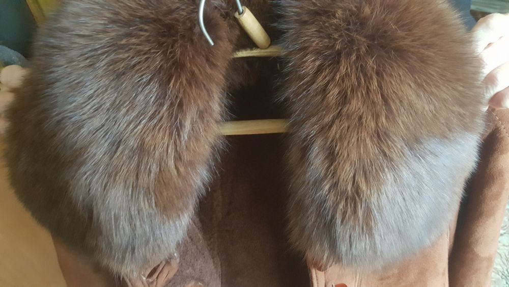 Дубленка женская б/у