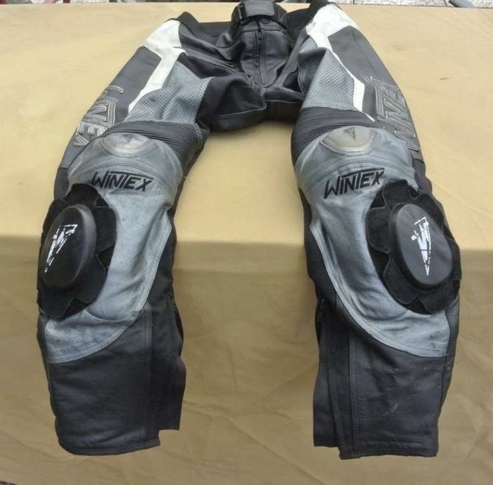 Skórzany kombinezon dwuczesciowy