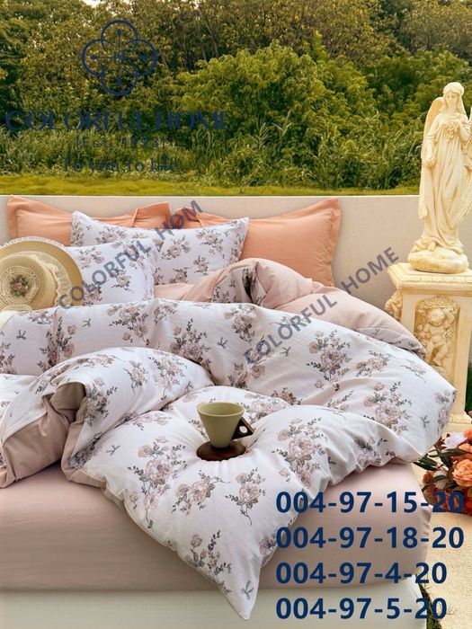 Неймовірно гарні комплекти Постільної білизни з вареної бавовни