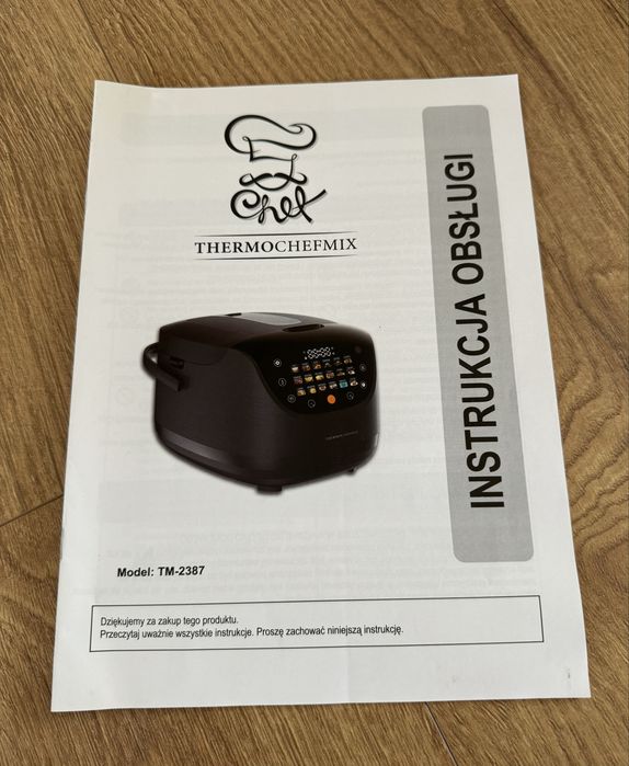 Nowy multicooker  wielozadaniowy z ekranem dotykowym  ThermoChefMix