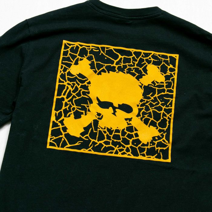 Vintage Oakley golden skull t-shirt L czaszka