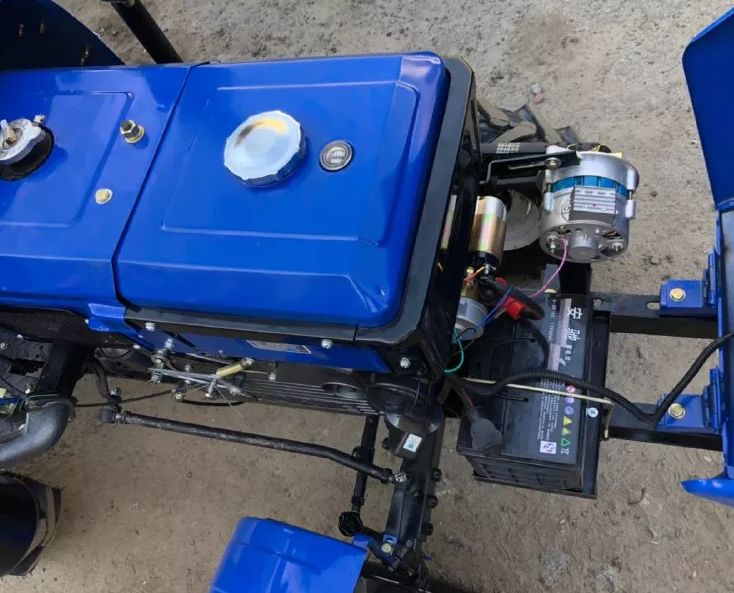 Мототрактор Булат Т-25 плуг+фреза+ЗІП. Мінітрактор, трактор.