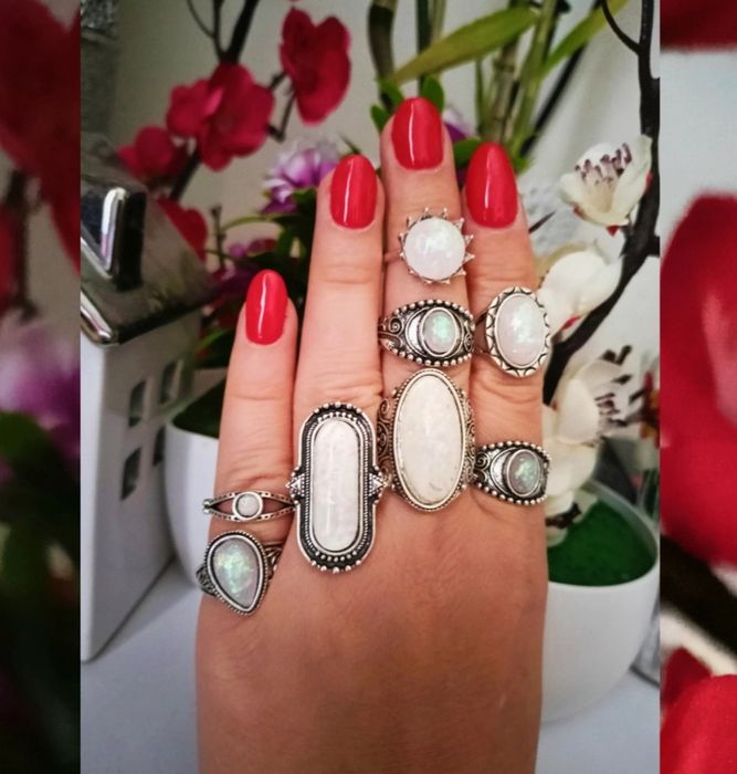 Zestaw pierścionków, nowy