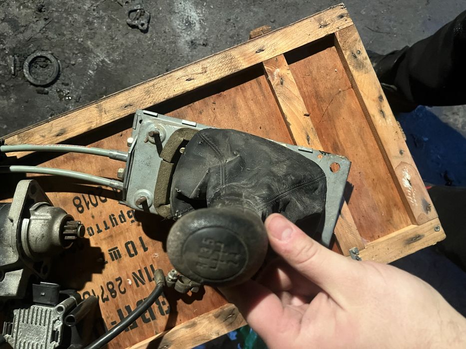 Кулиса кпп с тросиками WAG