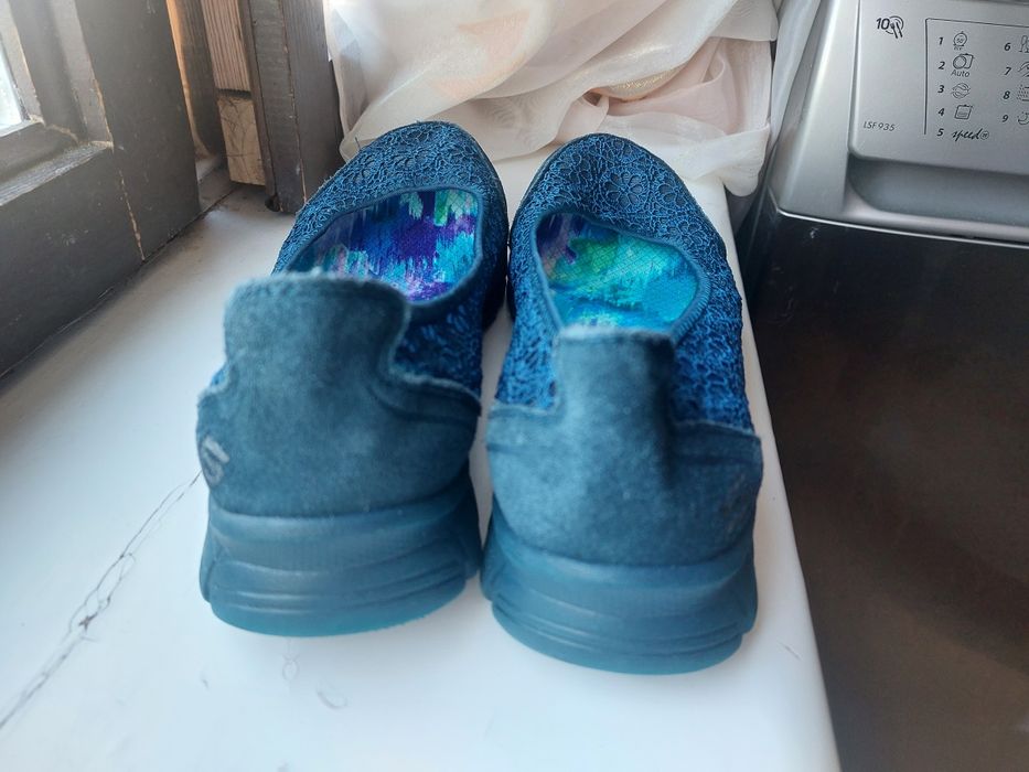 Балетки мокасини сліпони skechers