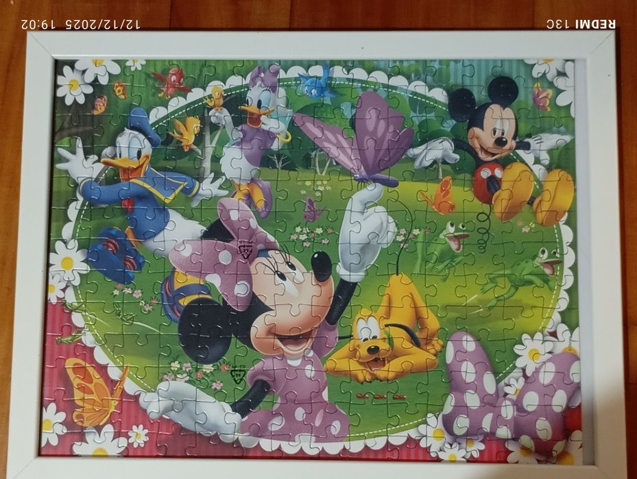 Puzzle com moldura