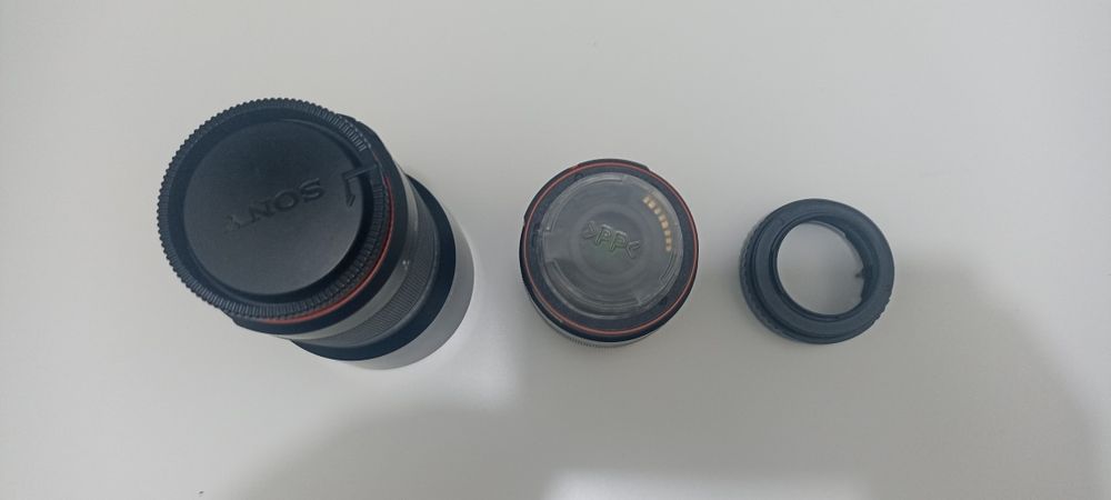 Objetivas lentes Sony Sam / nex E-mount