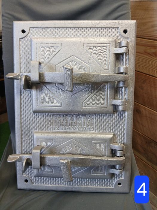 Drzwi/drzwiczki żeliwne do pieca kaflowego