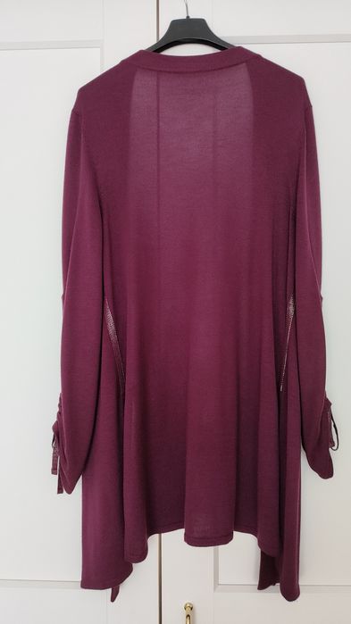 Kardigan - bordo,  rozm 40