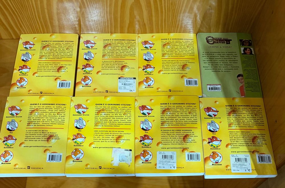 Livros - Jerónimo stilton