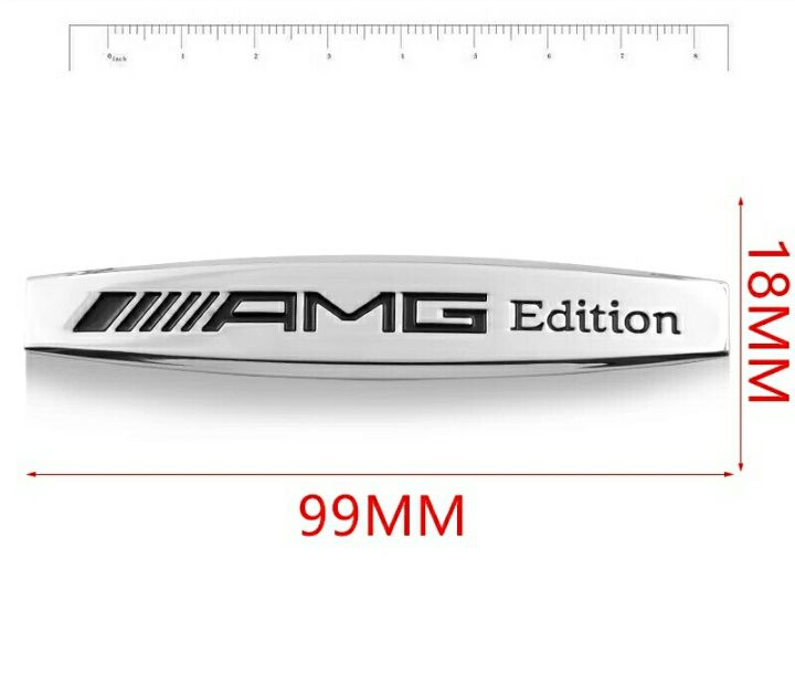 Conjunto de 4 emblemas simbolo kit AMG mercedes
