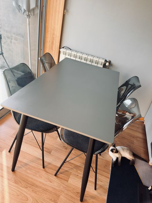 Conjunto mesa + 4 cadeiras