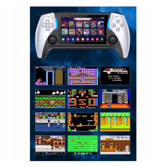 Konsola przenośna do gier Project X Ekran 4.3" IPS 40000 GIER RETRO!