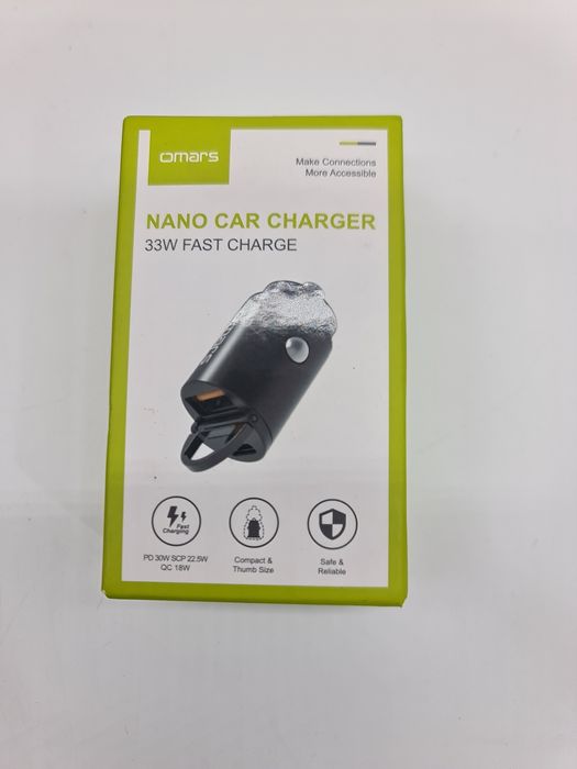 Nano Car Charger 33w fast charger - novo