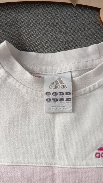 Bluza dla dziewczynki Adidas r.98