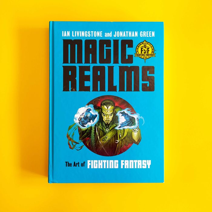 Livro Aventuras Fantásticas Magic Realms: The Art of Fighting Fantasy