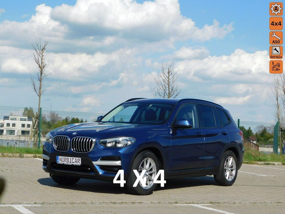 BMW X3 2.0D xDrive z Gwarancją Bezwypadkowa Model 2020