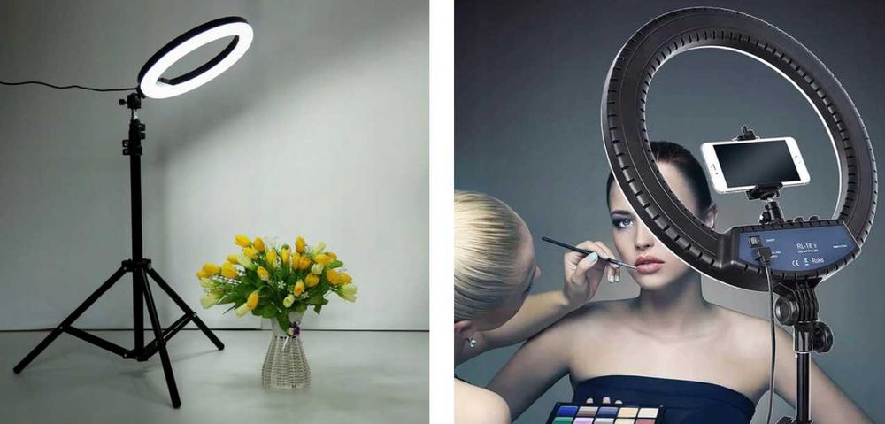 Nowa LAMPA Pierścieniowa Statyw 220cm Led Ring 80W (PROMOCJA)