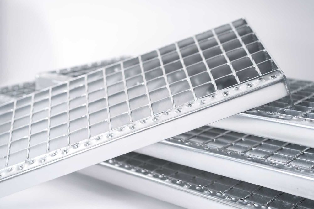 Stopnie schodowe 800x240, schody stalowe, kraty WEMA. Wysyłka w 24h!