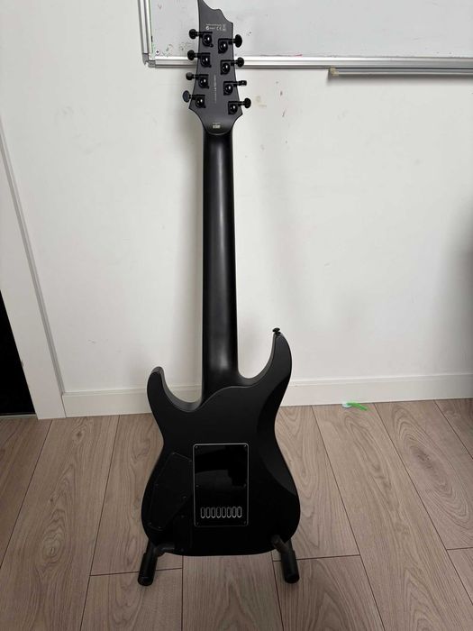 ESP LTD H-1008 Baritone Evertune Black Satin