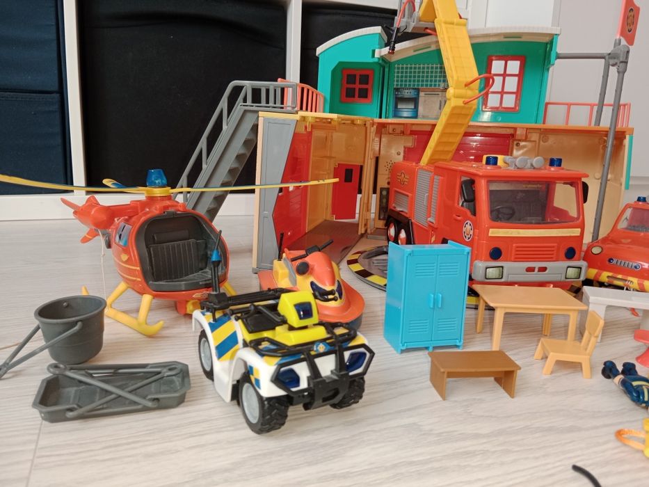 Strażak Sam remiza i akcesoria