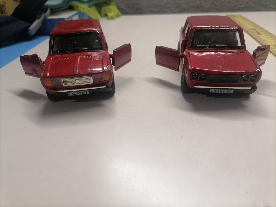 машинки металічні ваз 2107 та 2106