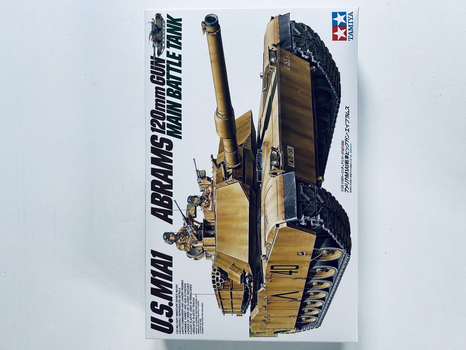 Czołg M1A1 Abrams modelvdo sklejania Tamiya 35156