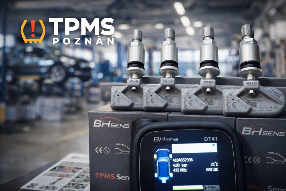 Czujniki TPMS HUF / BH-Sens IntelliSens – ECS1430 Faktura VAT, Niemcy.