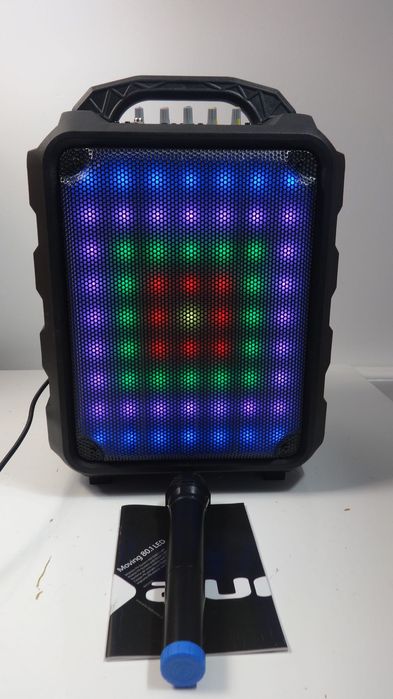 Głośnik karaoke LED