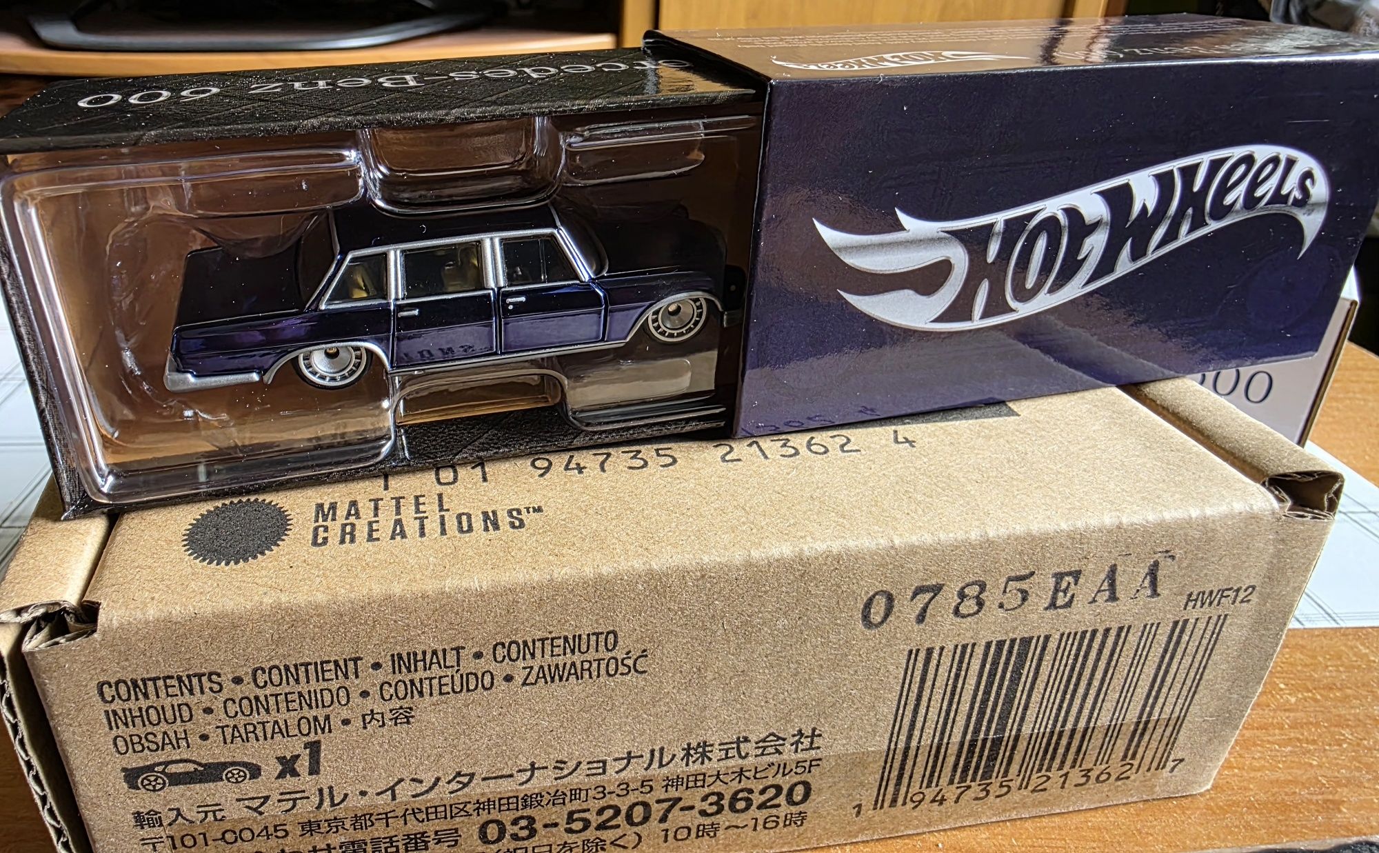 新品 Hot Wheels RLC Mercedes-Benz 600 Hot Wheels RLC Exclusive 1964 Mercedes-Benz 600 | Mattel