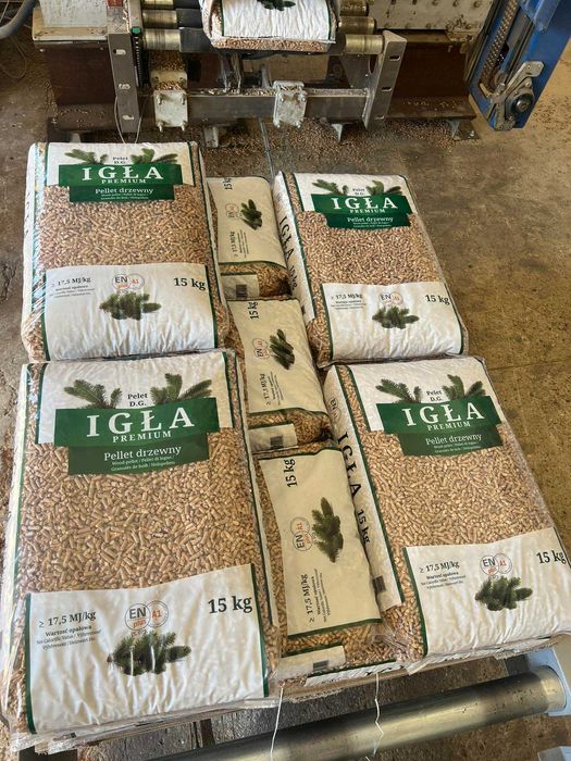 Pellet drzewny 6mm Igła PREMIUM ENplus A1