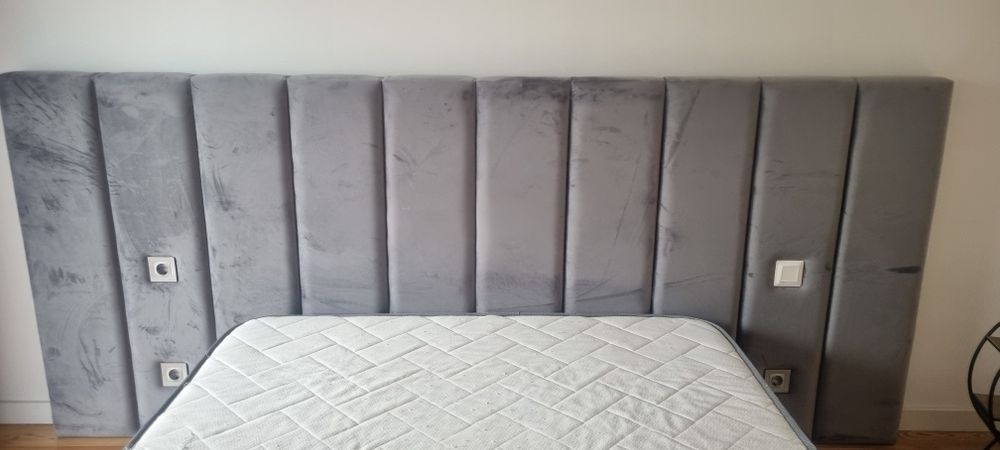 Cama estufada de casal