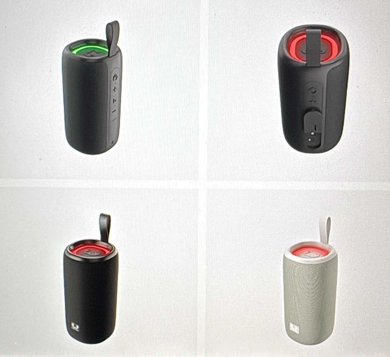 1 x Głośnik przenośny Fresh 'n Rebel XL 24W Kolor czarny, jasny szary