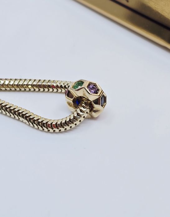 Złoty charms beads próba 585 14k