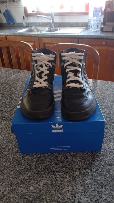 "Adidas Drop Step" pretas  tamanho 41 ⅓